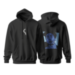 Surreal Blue Graphic Hoodie